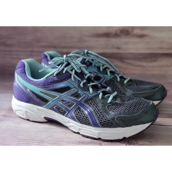 Asics Shoes - Asics Womens Sneakers Size 11 Gel-Contend 2 Gray Purple